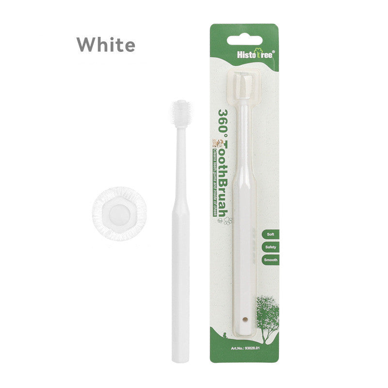 360-Degree Oral Cleaning Toothbrush, for dogs and cats.