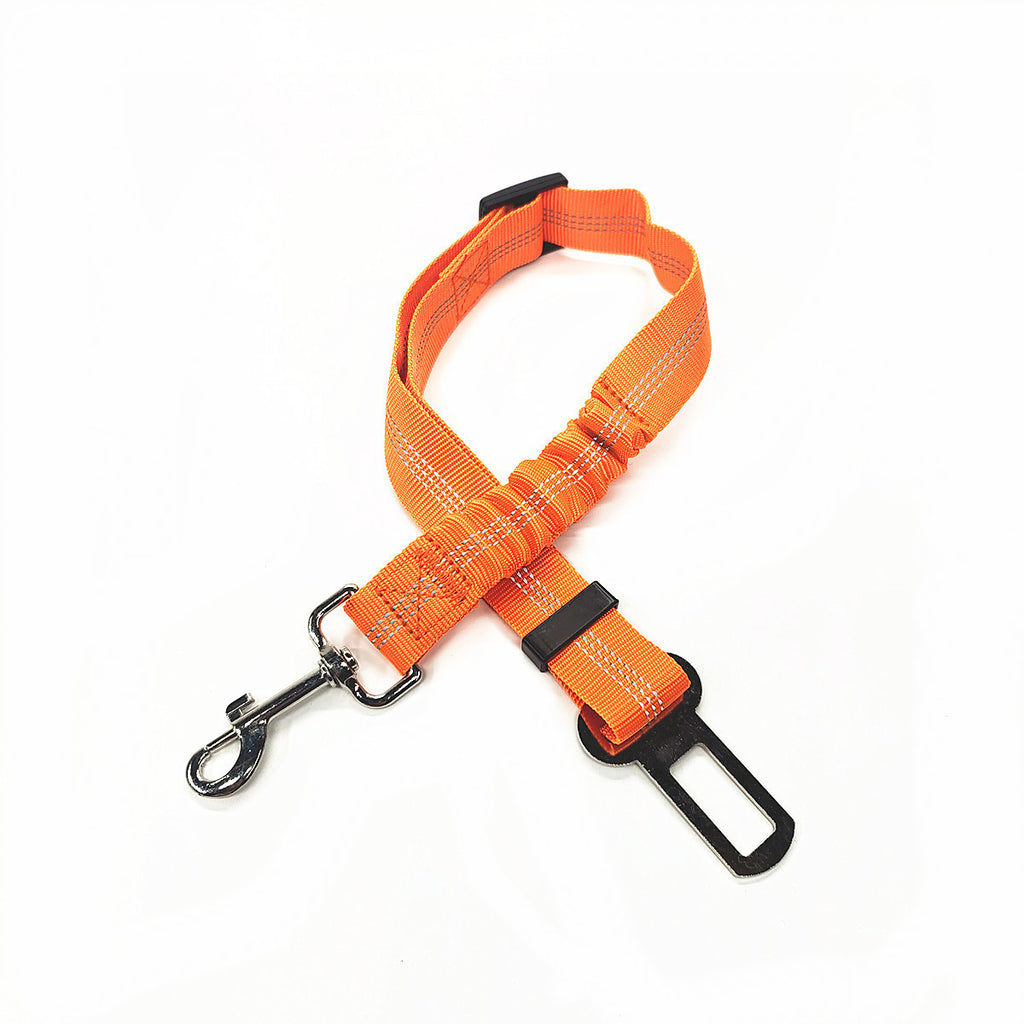 Reflective Elastic Car Seat Belt Leash for Dogs
