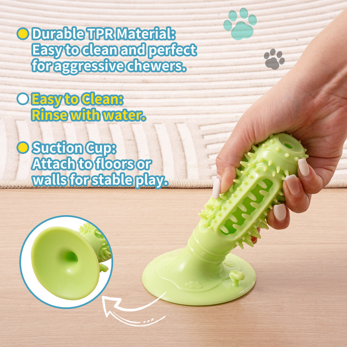 Squeaky Chew Ball Toys, for dogs.