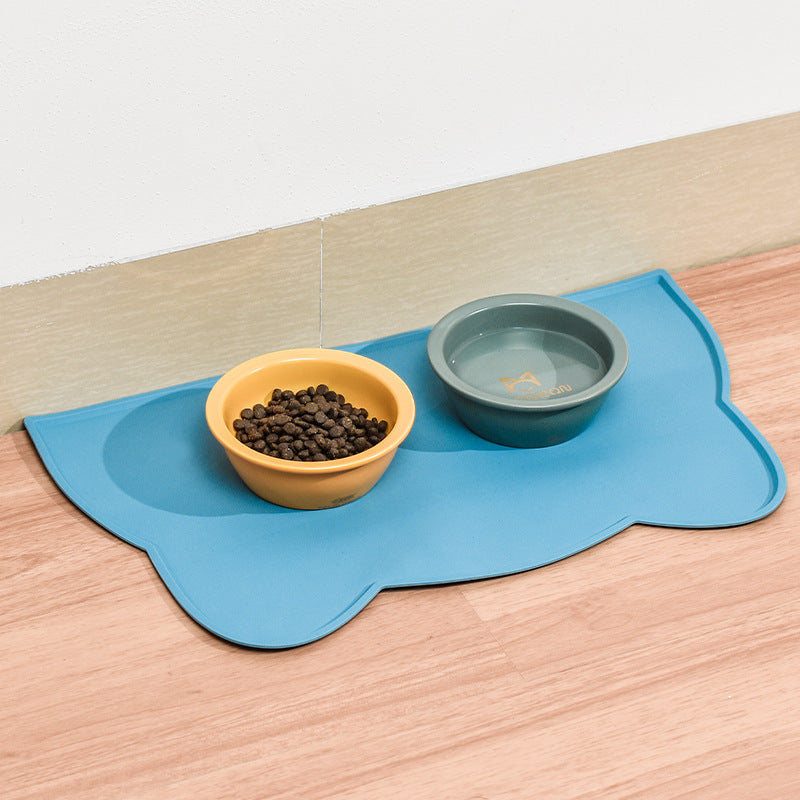 Silicone Anti-Skid Feeding Mat for Cats and Dogs
