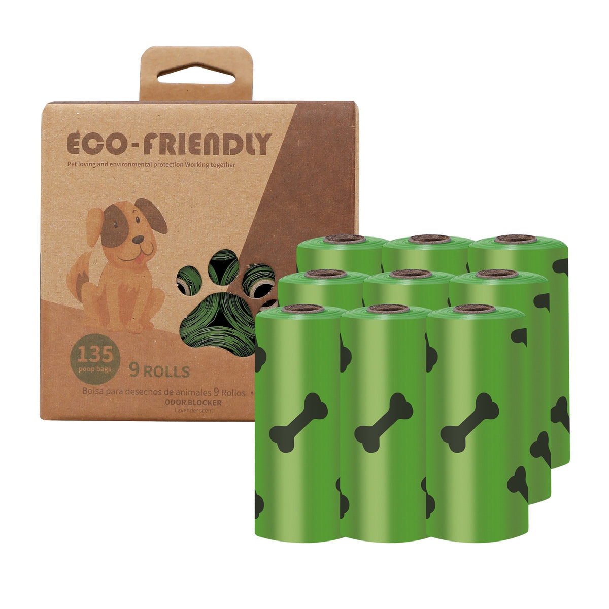 Thickened Pet Waste Bags, for dogs and cats.