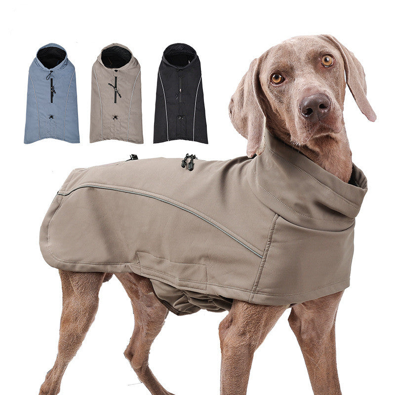 Polyester Soft Shell Outdoor Walking Jacket, for dogs.