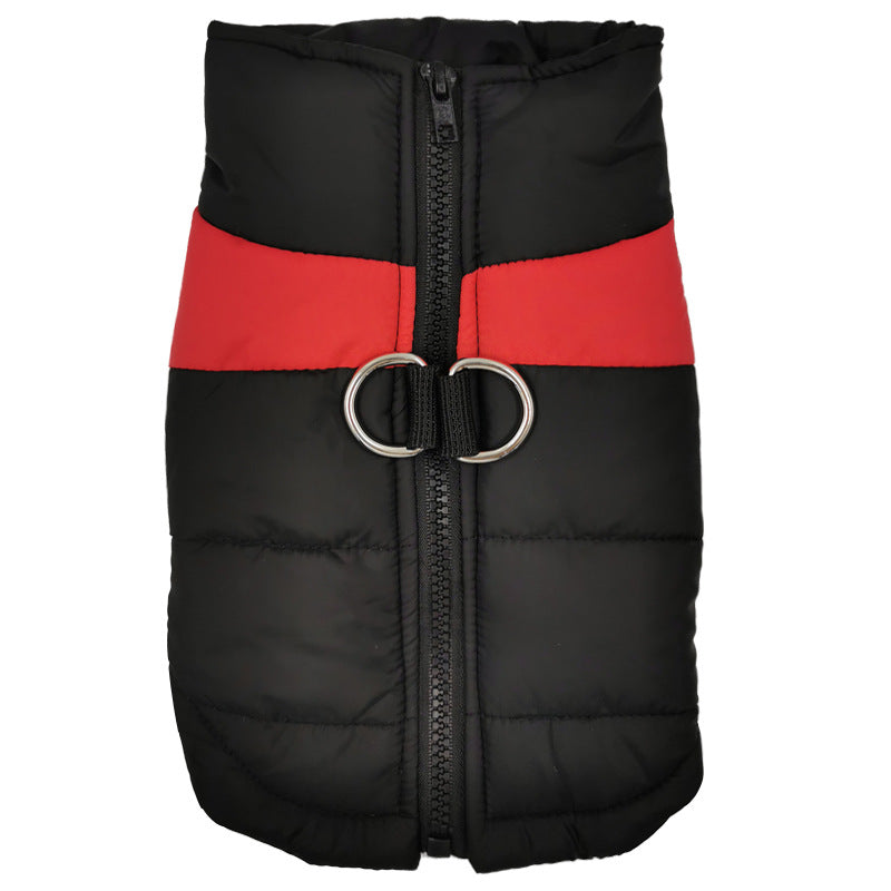 Cotton Ski-Suit Style Winter Coat for Big Dogs, for dogs.