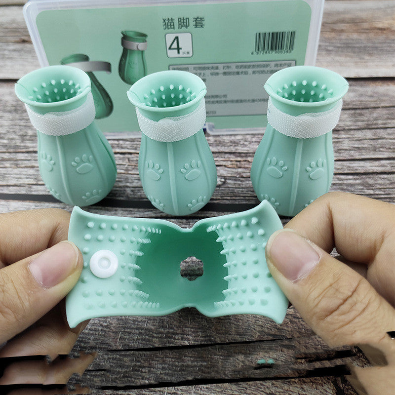 Soft TPR Claw Covers, for cats.