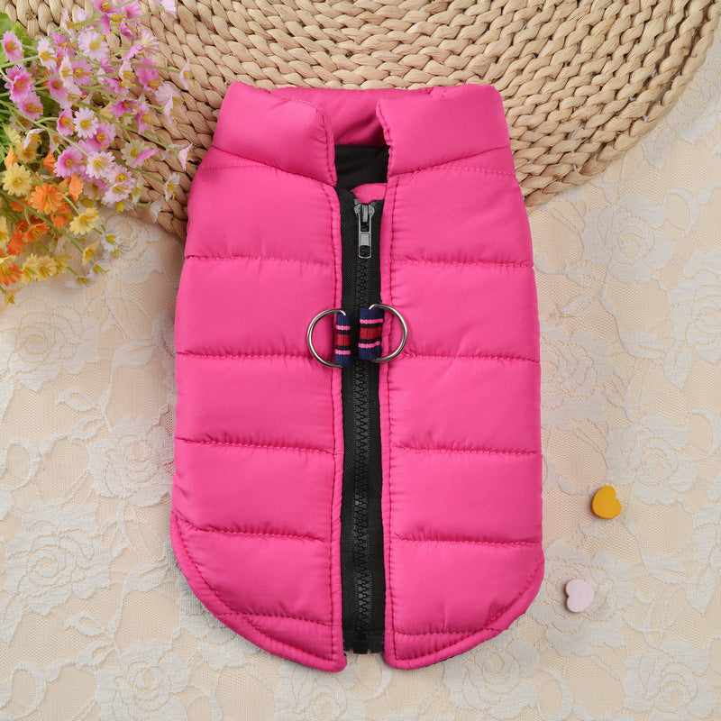 Zip-Up Polyester Vest, for dogs.