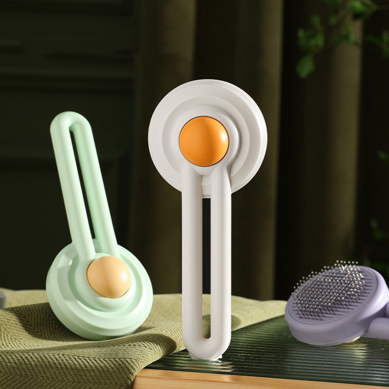 Egg-Shaped Detangling Comb, for cats.