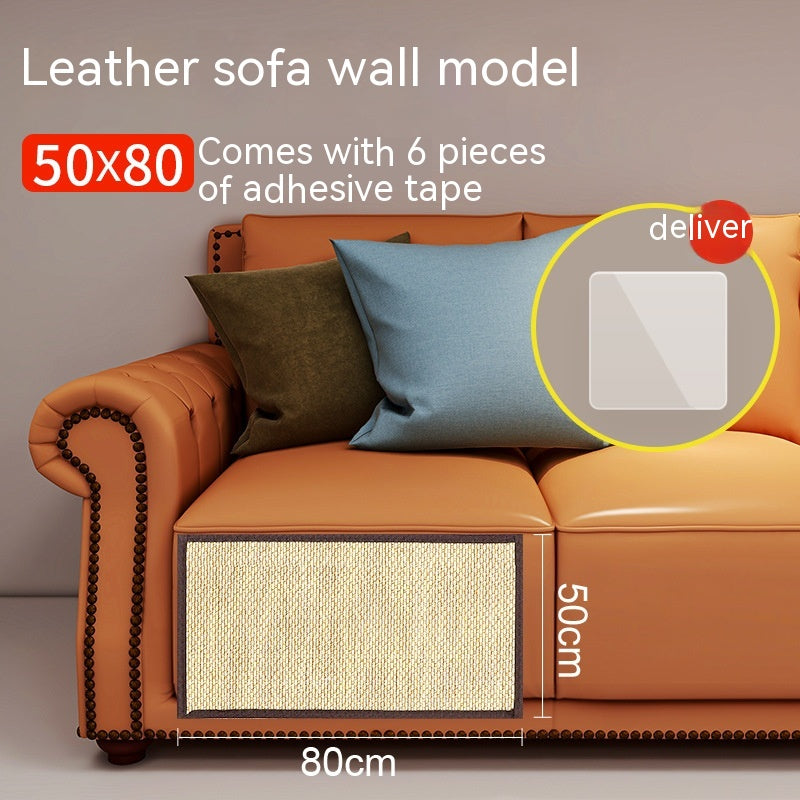 Bamboo Scratch Pad for Sofas and Walls, Cat Scratcher, for cats.