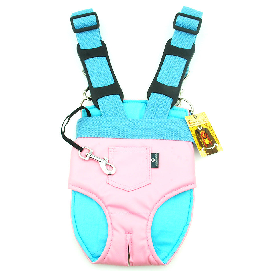 Soft Padded Pet Carrier Backpack, for dogs and cats.