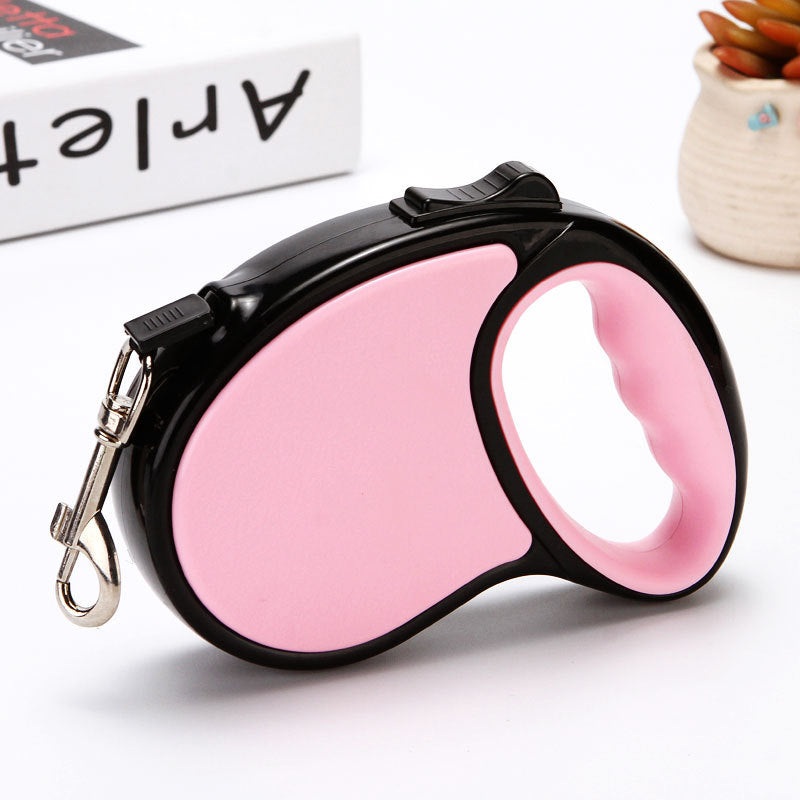 Retractable Dog Leash, 3 or 5 Meters, Six Colors, for dogs.