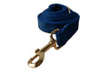 Flannel Chest Harness with Gold Buckle, for dogs.