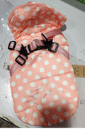 Polka-Dot Padded Winter Vest, for dogs.