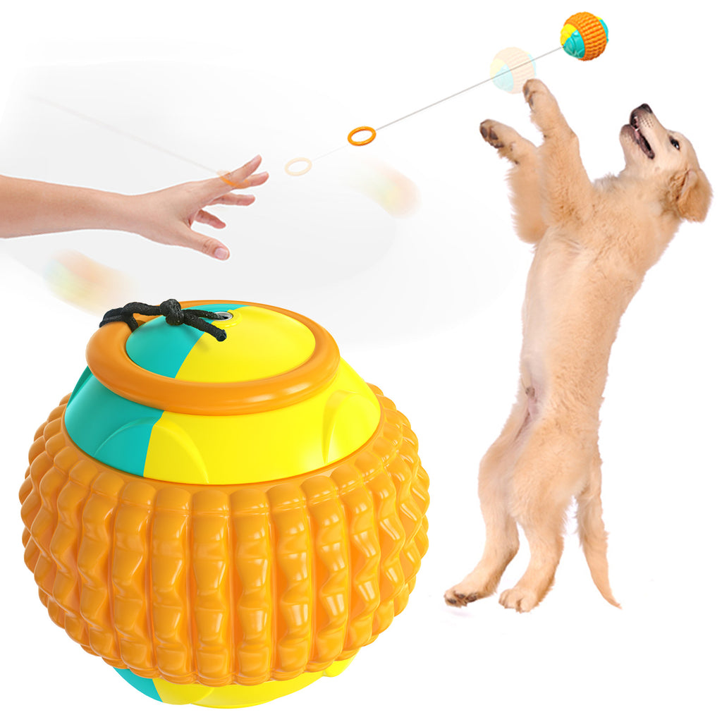 Gnaw-Resistant Golf-Style Fetch Ball, for dogs.