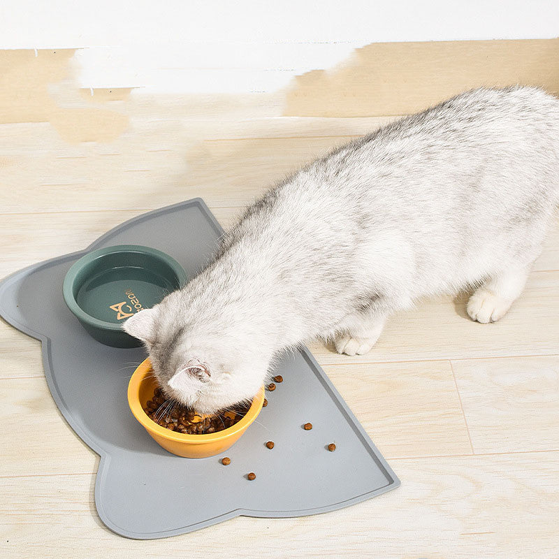 Silicone Anti-Skid Feeding Mat for Cats and Dogs