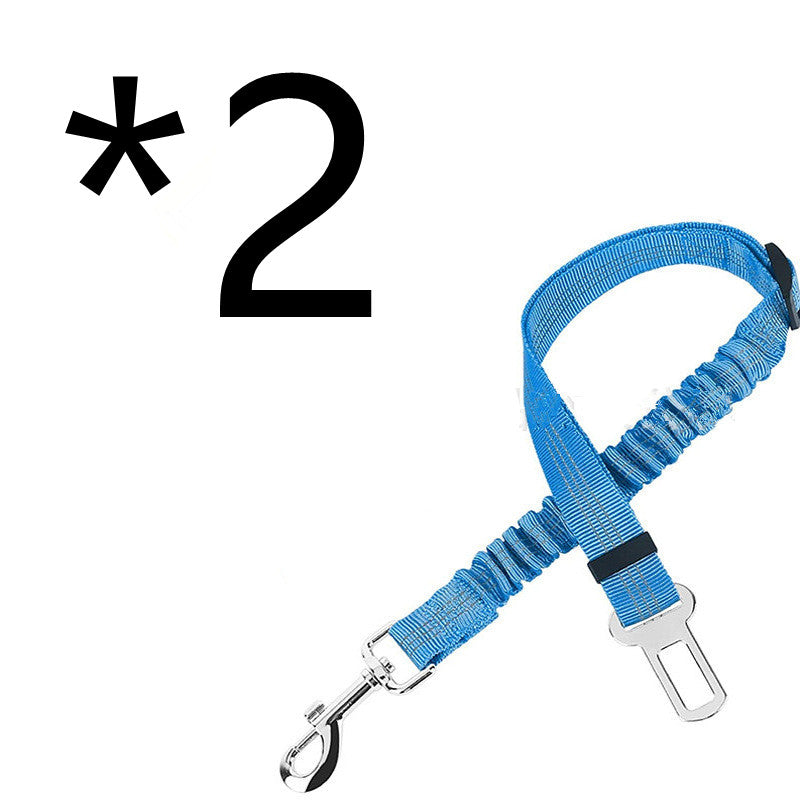 Adjustable Nylon Car Seat Belt Tether for Dogs