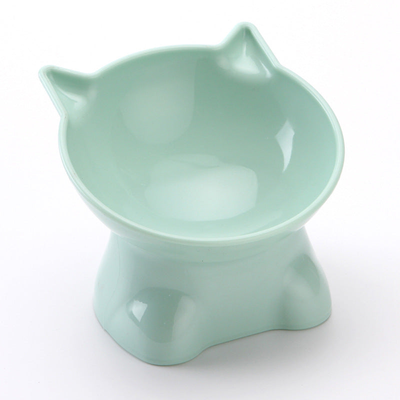 Raised Tilted Feeding Bowl, for cats.