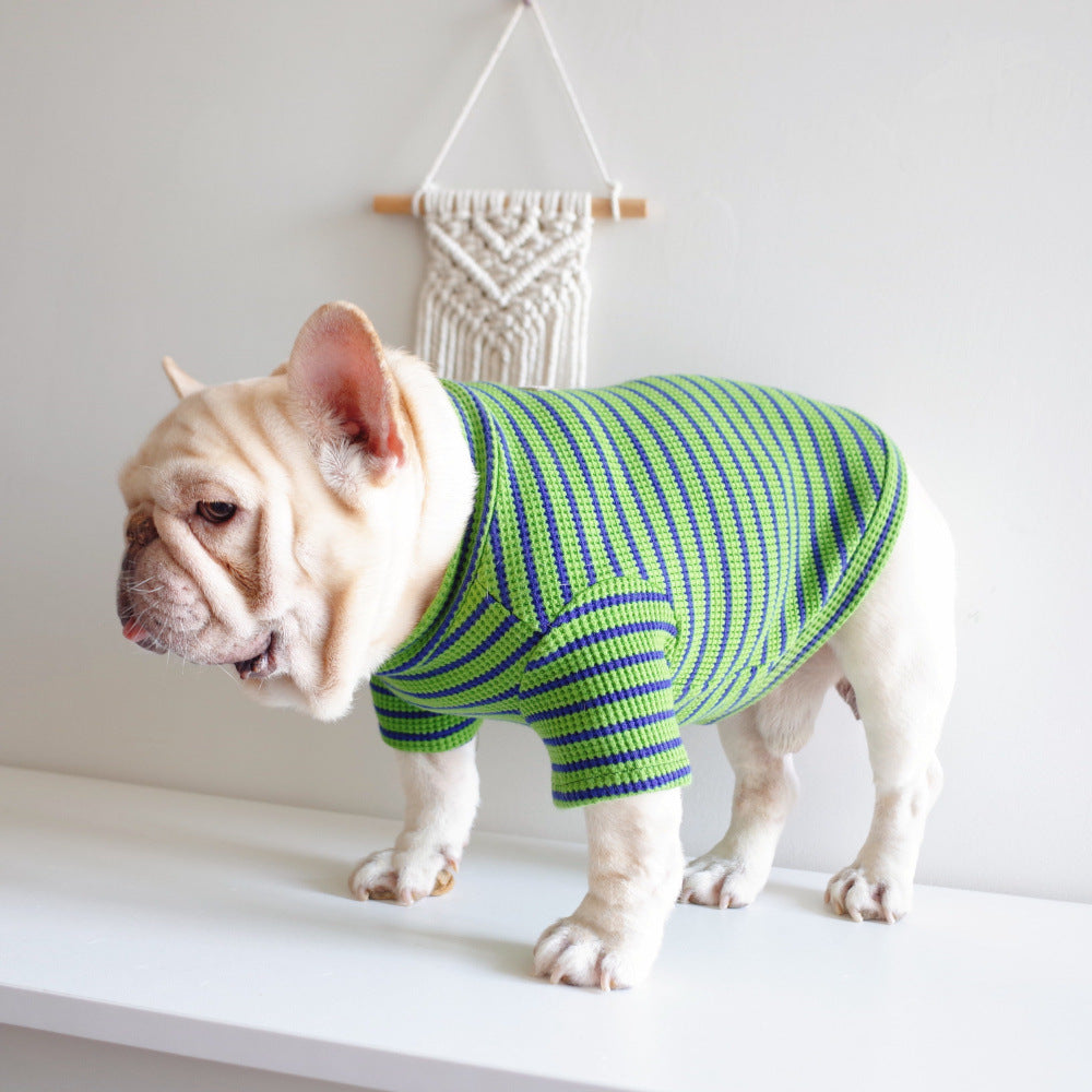Waffle-Knit Stretch Undercoat Layer, for dogs.