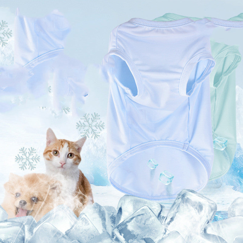 Lightweight Thin Cotton Summer Vest, for dogs.