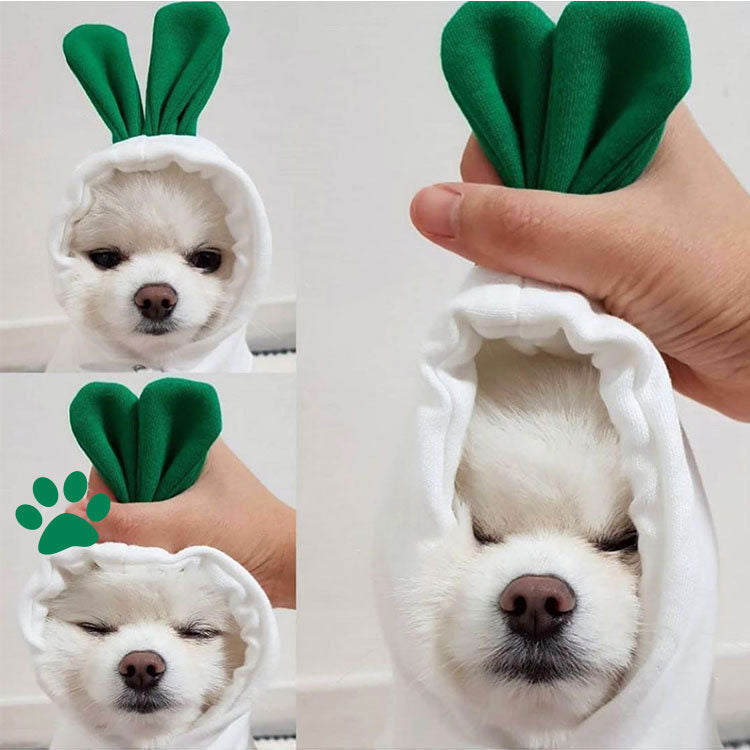 Fleece Hooded Sweater, for dogs and cats.