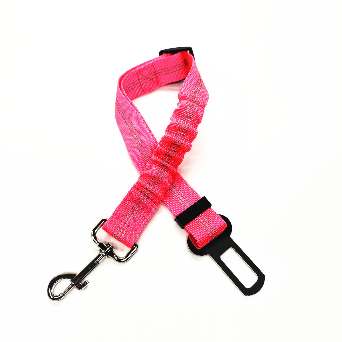 Reflective Elastic Car Seat Belt Leash for Dogs