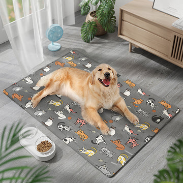 Durable Chew-resistant Moisture-proof Ice Silk Dog Bed – features