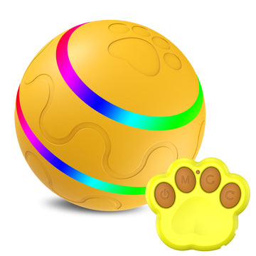 USB Cat Ball Toy - Self-Rotating Interactive Roller – close-up