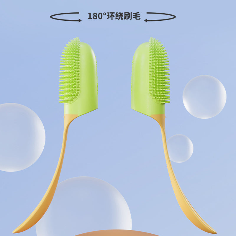 Silicone Finger Toothbrush Set, for dogs and cats.