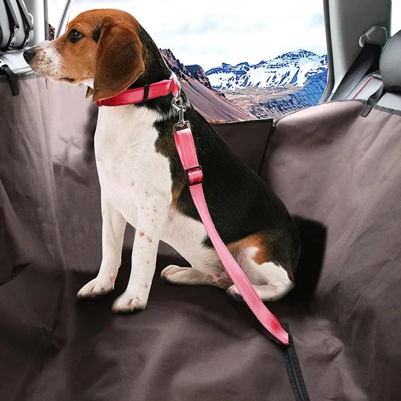 Adjustable Dog Car Seat Belt Harness for Travel