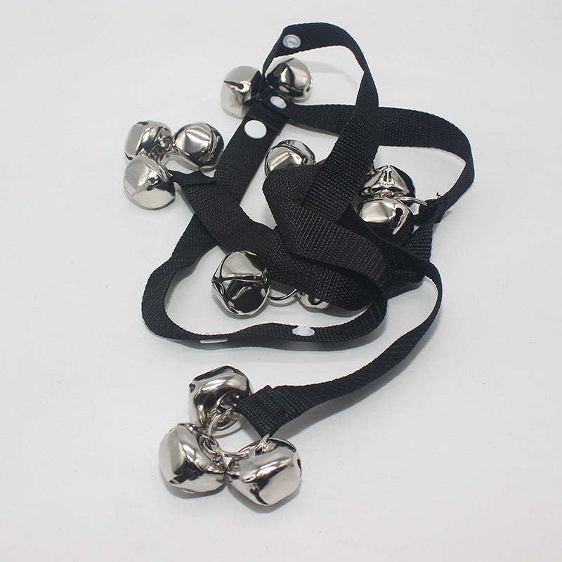 Hanging Bell Rope Doorbell, for dogs.