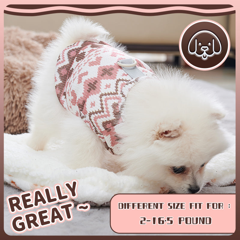 Bohemian Print Summer Vest, for dogs and cats.