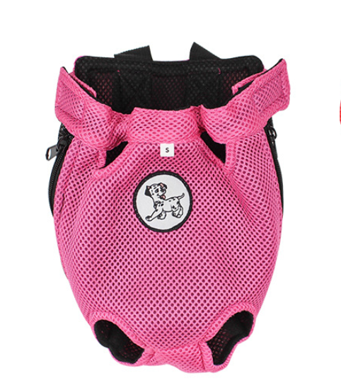 Soft Nylon Chest Bag Carrier Backpack, for dogs.