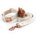 Lace Flower Harness and Leash Set for Cats and Dogs