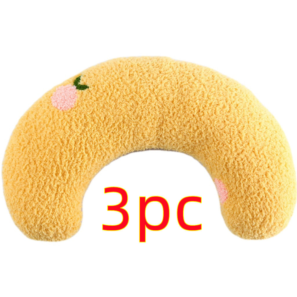 U-Shaped Neck Support Pillow for Small Dogs and Cats