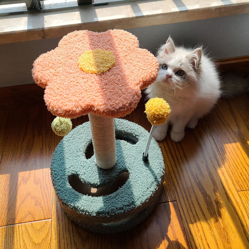 Sisal Scratching Board and Climbing Bridge for Cats