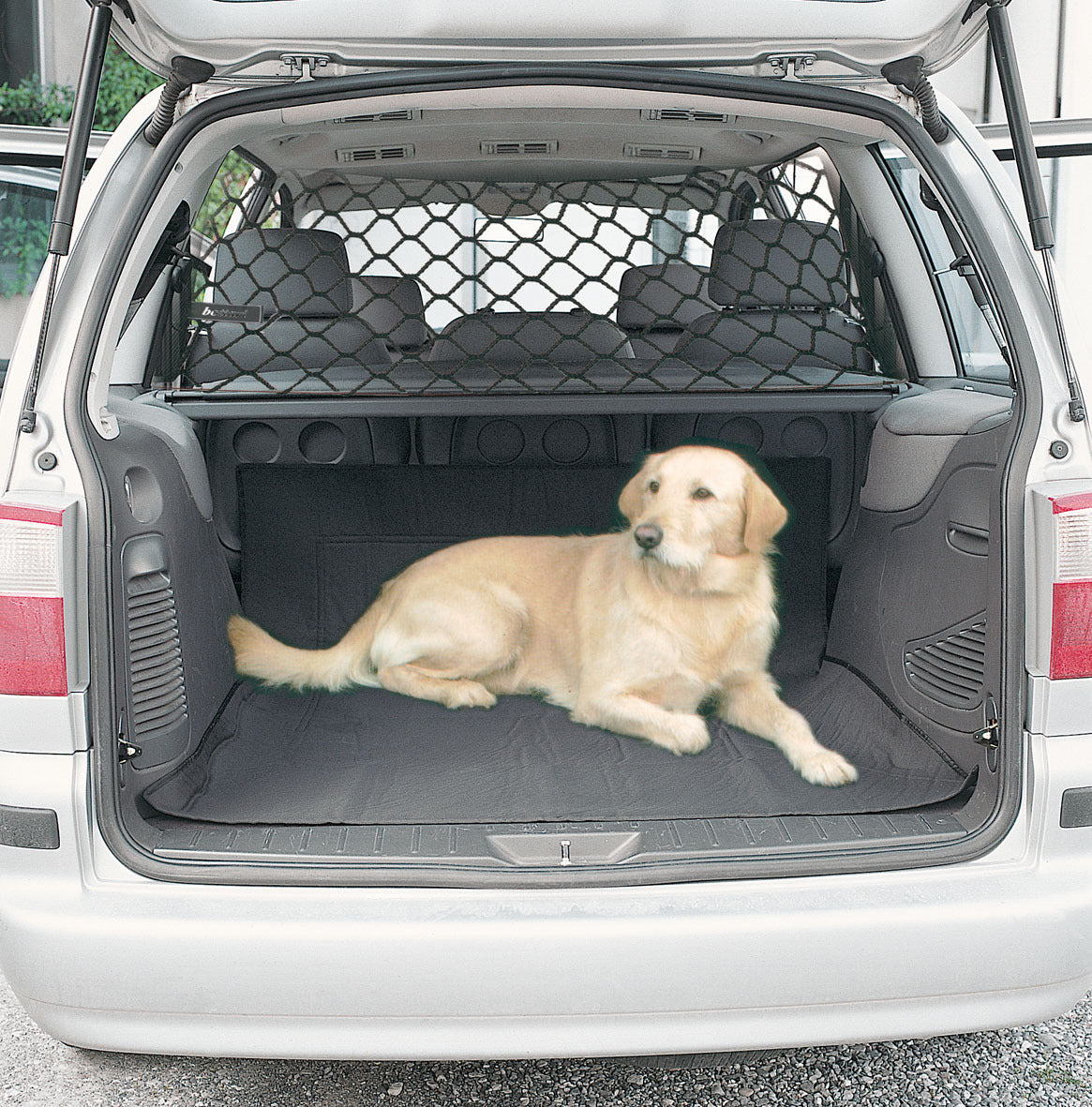 Mesh Trunk Cargo Area Isolation Net Barrier for Dogs