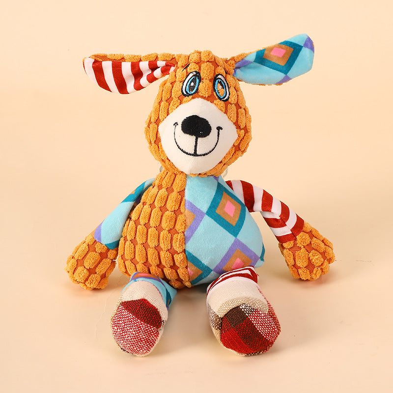 Plush Squeaky Chew Toy for Small and Large Dogs, for dogs.