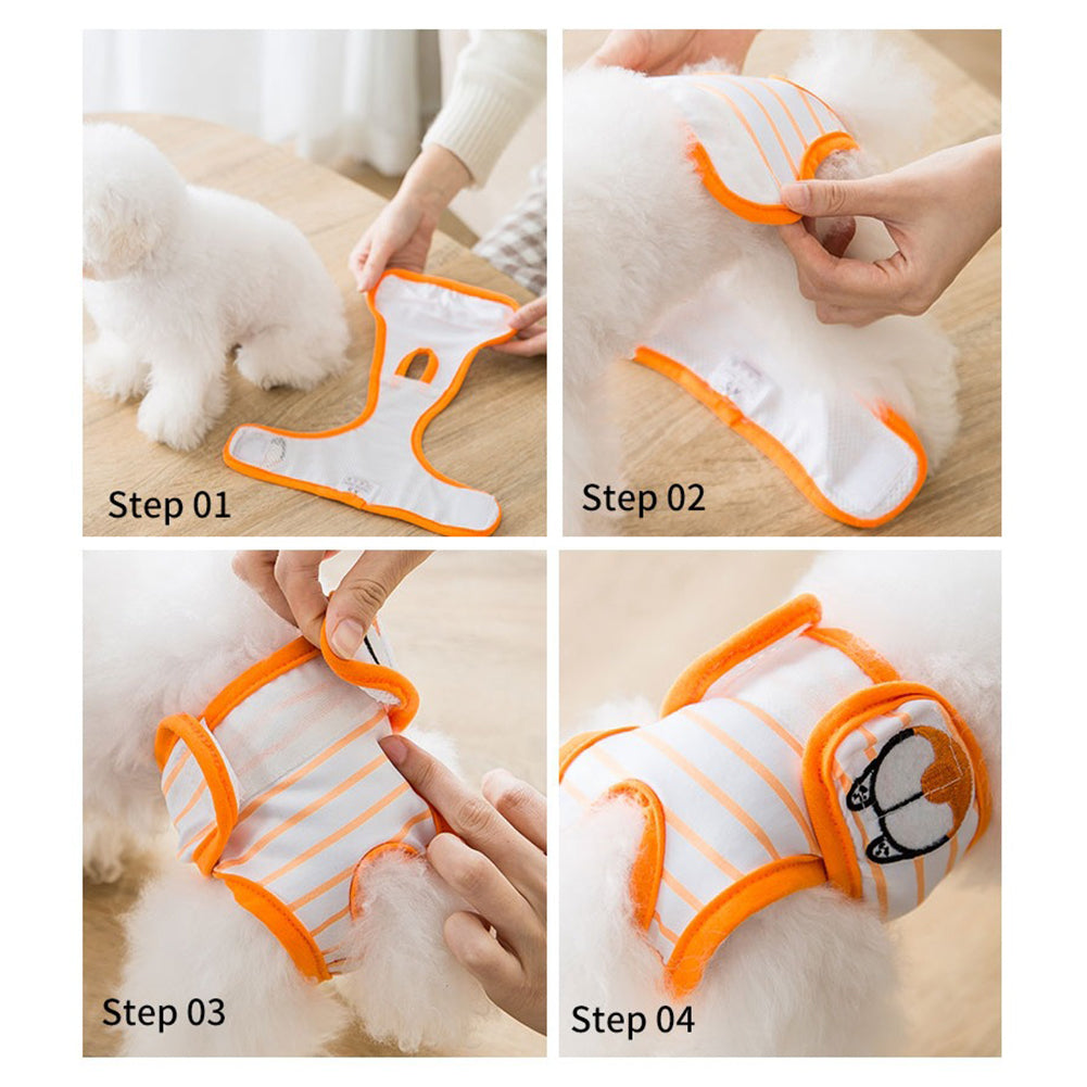 Physiological Diaper Pants for Female Dogs in Heat, for dogs.
