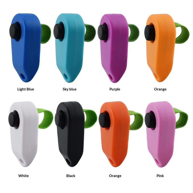 Hand-Activated Clicker Trainer, for dogs.