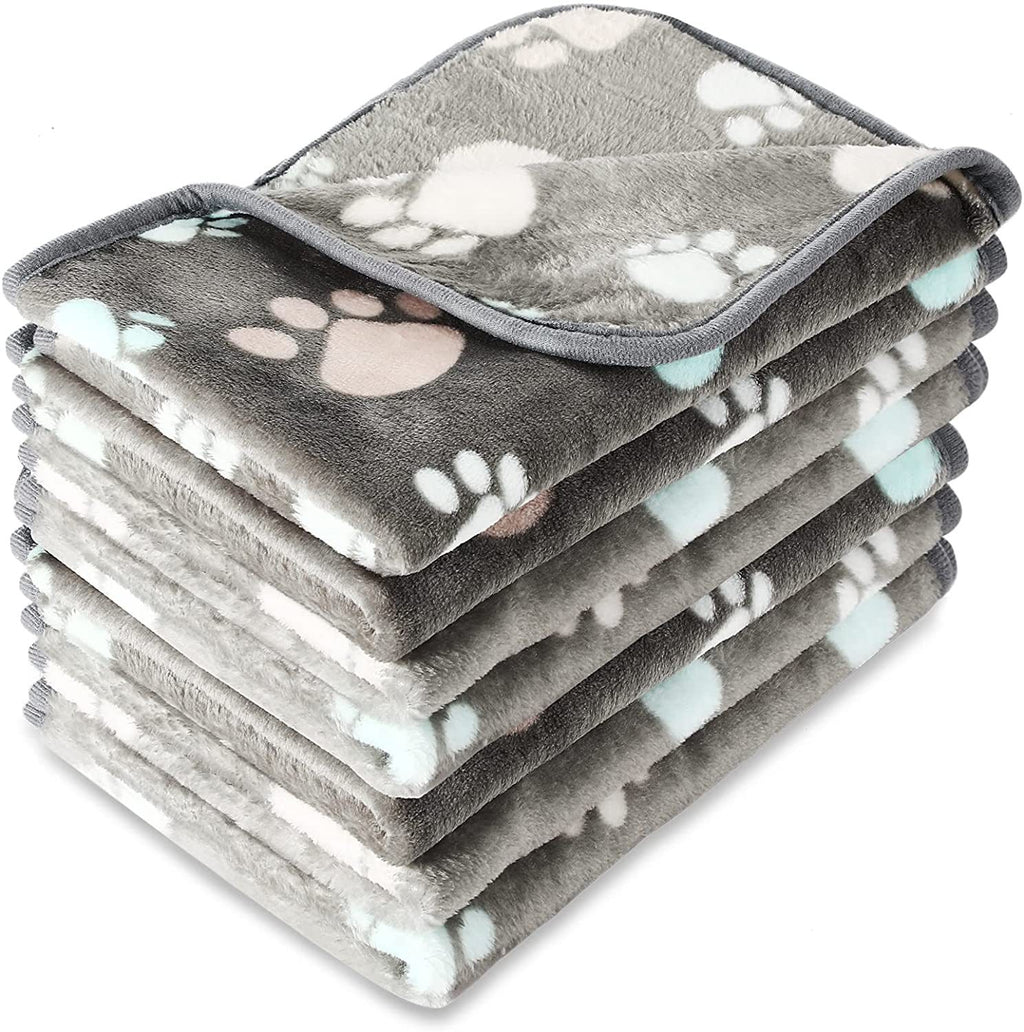 Cozy Soft Coral Fleece Blanket for Dogs and Cats
