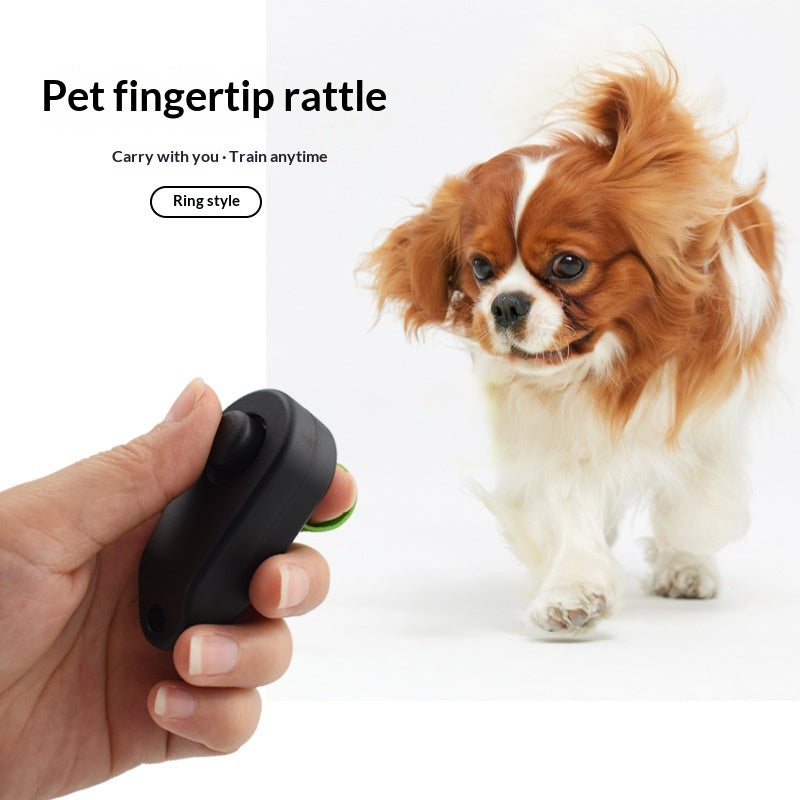 Hand-Activated Clicker Trainer, for dogs.