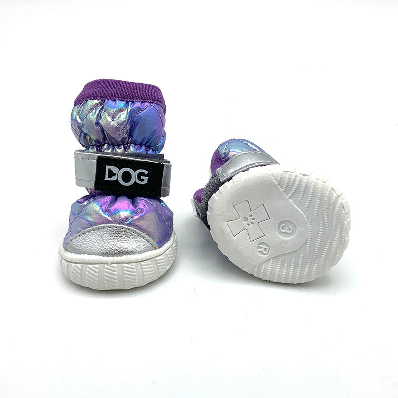 Warm Anti-Skid Winter Boots, for dogs.