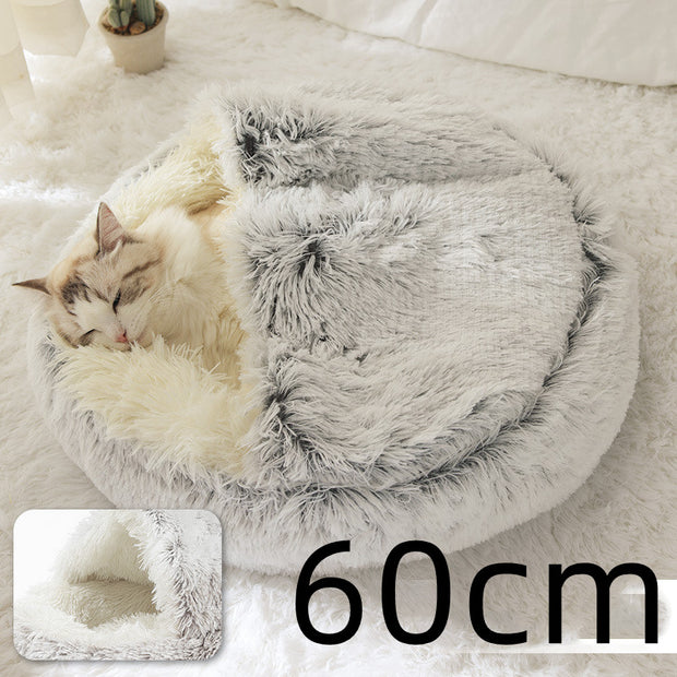 bolster rim comfort elevated round dog bed design