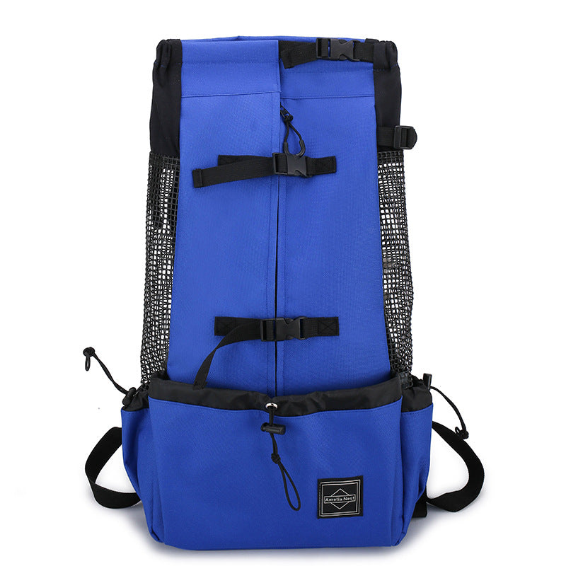 Ventilated Mesh Carrier Backpack, for dogs and cats.