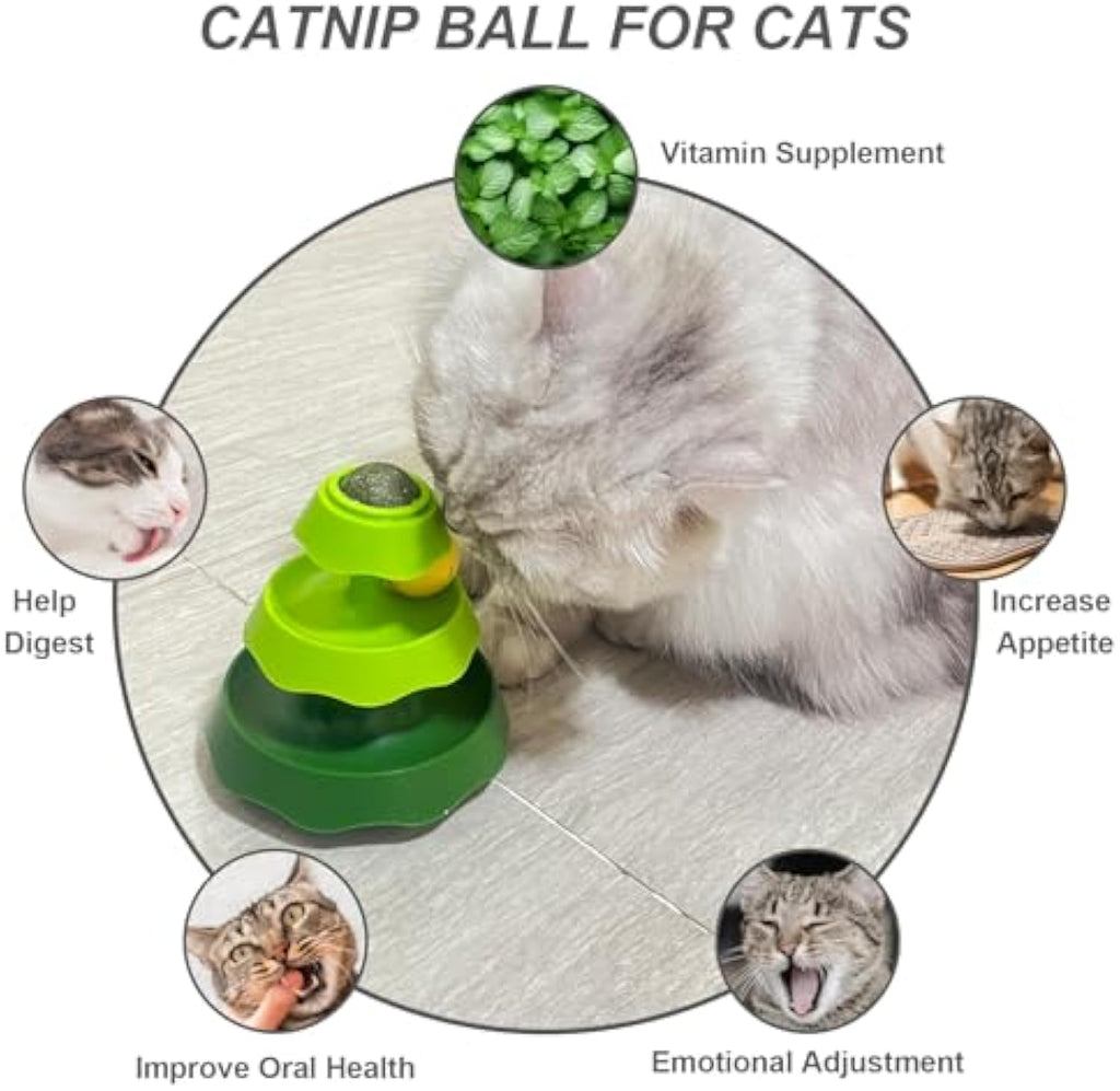 Catnip Ball Track Toy, for cats.
