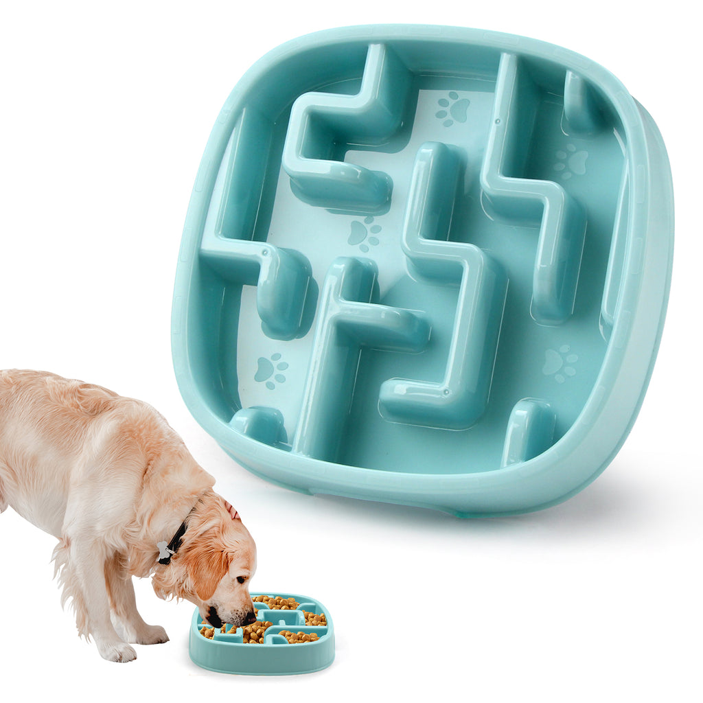 Maze-Style Slow Feeder Bowl, for dogs and cats.