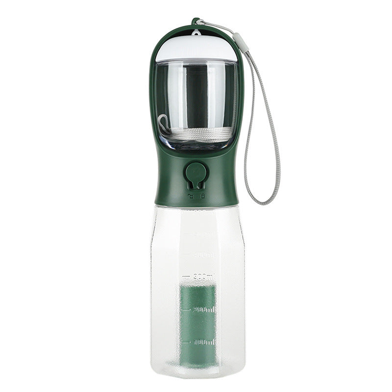 Dog Three-in-one Portable Garbage Bag Filter Multifunctional Water Cup