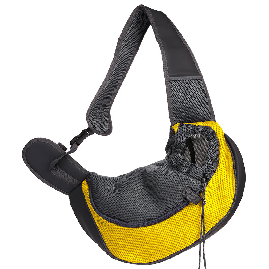 Breathable Mesh Shoulder Carrier Bag, for dogs.