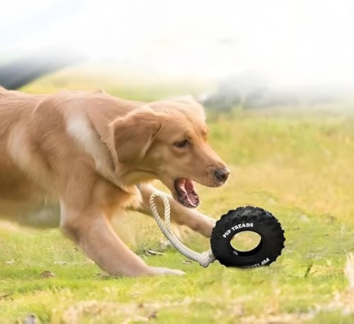 Durable Treat-Dispensing Chew Toy for Large Dogs