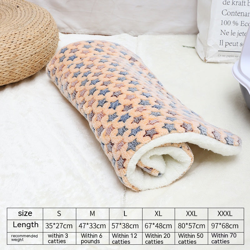 Flannel Winter Kennel Blanket, for dogs and cats.
