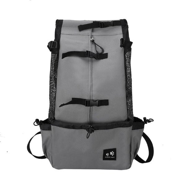 Ventilated Mesh Carrier Backpack, for dogs and cats.