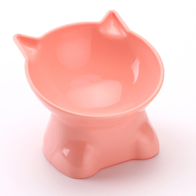 Raised Tilted Feeding Bowl, for cats.